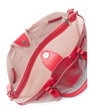 COCCINELLE FLORES Mittelgro&szlig;e Tote Bag aus geh&auml;mmertem Leder Sangria - Damentaschen - 5