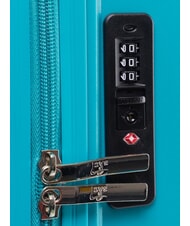 LESAC SLIDE Kabinenset + Medium und Large erweiterbar, extrem widerstandsfähig Minze - Harte Trolleys - 8