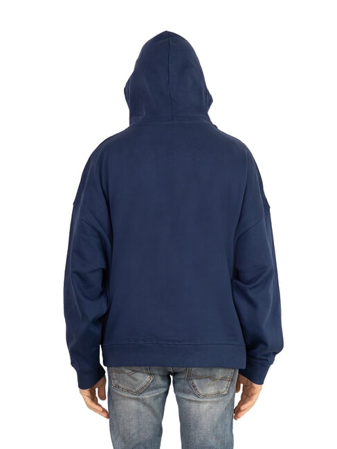 KAHIN Hoodie mit lockerer Passform blau mittelalterlich - Sweatshirts Herren