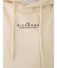 JOHN RICHMOND KAHIN Hoodie mit lockerer Passform weiße Kappe - Sweatshirts Herren - 3