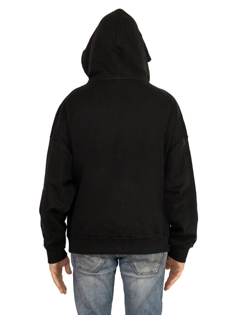 KAHIN Hoodie mit lockerer Passform Schwarz - Sweatshirts Herren