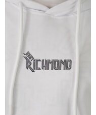 JOHN RICHMOND KANI Kapuzenpullover mit Tasche Weiss - Sweatshirts Herren - 3