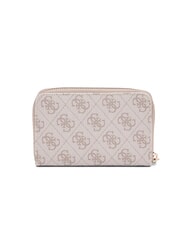 GUESS LAUREL 2 4G Logo Medium Zip Around Wallet Logo in dunklem Taupe - Brieftaschen Damen - 2