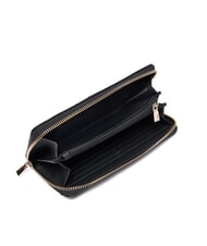 GUESS CRESIDIA 2 Gro&szlig;e Geldb&ouml;rse mit Rei&szlig;verschluss schwarzes Logo - Brieftaschen Damen - 2