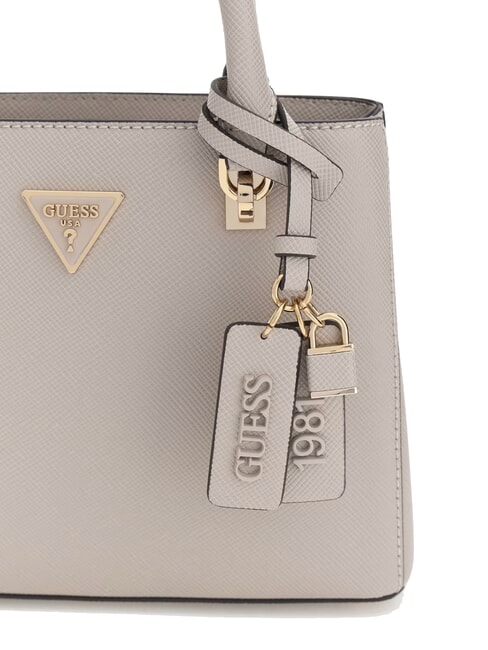 NOELLE 2 Kleine Handtasche mit Schulterriemen Taupe - Damentaschen