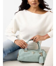 GUESS CRESIDIA 2 Schultertasche mit Schultergurt Off-White-Logo - Damentaschen - 6