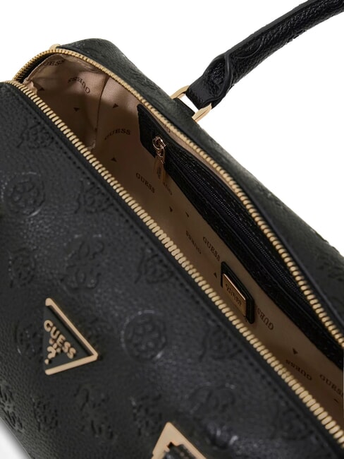 CRESIDIA 2 Schultertasche mit Schultergurt schwarzes Logo - Damentaschen