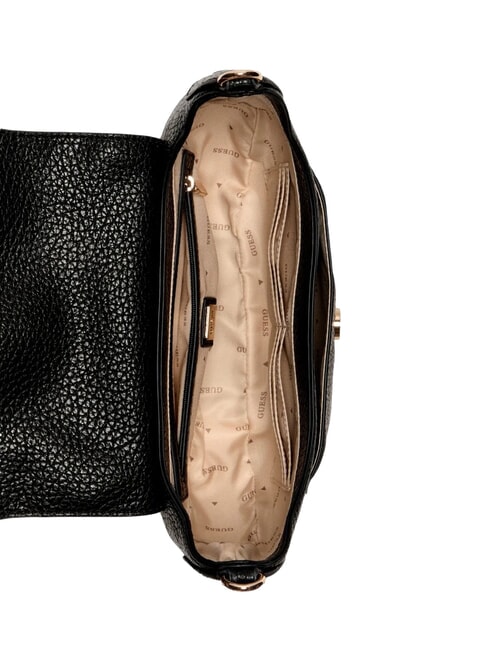 MARSHA Schultertasche mit Schultergurt SCHWARZ - Damentaschen