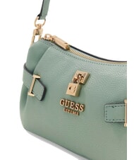 GUESS YESBA Kleine Schultertasche mit Anhänger Helles Salbeigrün - Damentaschen - 4