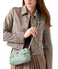 GUESS YESBA Kleine Schultertasche mit Anhänger Helles Salbeigrün - Damentaschen - 6