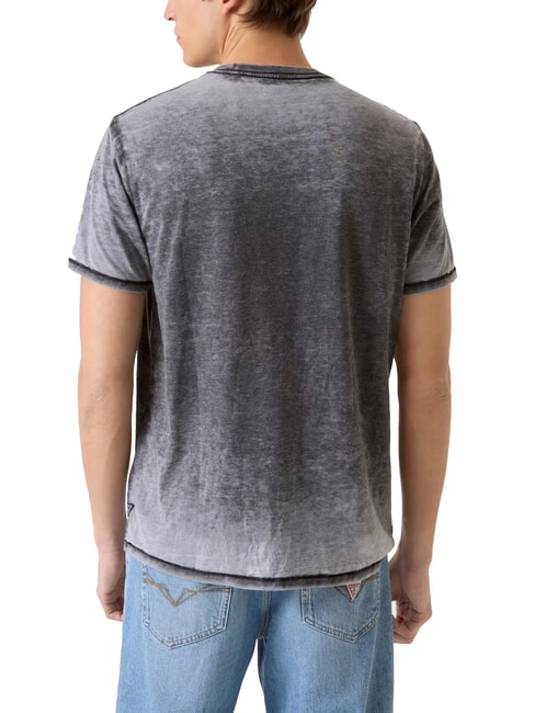 MARINE LOGO Kurzärmeliges T-Shirt mit Used-Look jetbla - Herren-T-Shirts