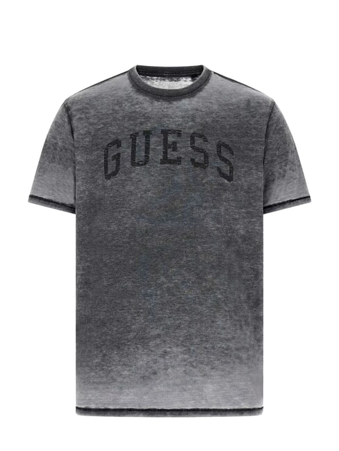 MARINE LOGO Kurzärmeliges T-Shirt mit Used-Look jetbla - Herren-T-Shirts