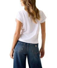 GUESS STARS T-Shirt mit Aufdruck und Nieten purwei&szlig; - T-Shirts und Tops f&uuml;r Damen - 2