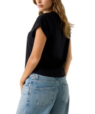 GUESS STARS T-Shirt mit Aufdruck und Nieten - T-Shirts und Tops f&uuml;r Damen