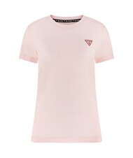 GUESS MINI TRIANGLE Schmal geschnittenes T-Shirt Zartrosa - T-Shirts und Tops f&uuml;r Damen - 4