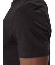 GUESS LOGO BOX Schmal geschnittenes Kurzarm-T-Shirt jetbla - Herren-T-Shirts - 4