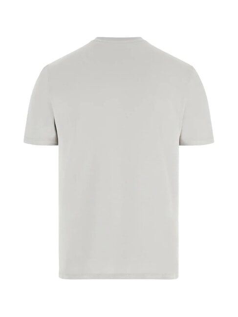 LOGO BOX Schmal geschnittenes Kurzarm-T-Shirt Warmes Steingrau - Herren-T-Shirts