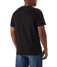 GUESS PAINTED TRIANGLE Kurzarm-T-Shirt in regul&auml;rer Passform - Herren-T-Shirts