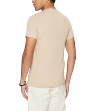 GUESS AIDY T-Shirt in der gleichen Farbe geschrieben neutraler Sand - Herren-T-Shirts - 2