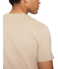 GUESS AIDY T-Shirt in der gleichen Farbe geschrieben neutraler Sand - Herren-T-Shirts - 4