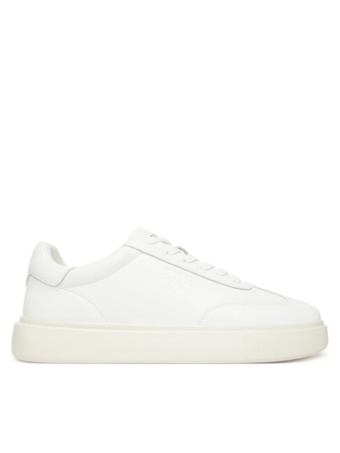 PLAZA Ledersneakers Wei&szlig; - Herrenschuhe