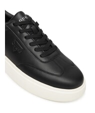 GUESS PLAZA Ledersneakers SCHWARZ - Herrenschuhe - 4