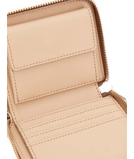GUESS VALLA Kleine Geldb&ouml;rse BEIGE - Brieftaschen Damen - 2