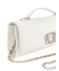 GUESS ZALINA Clutch mit Schulterriemen Elfenbein - Damentaschen - 3