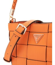 GUESS MAYLEE Mini-Beuteltasche Orange - Damentaschen - 4