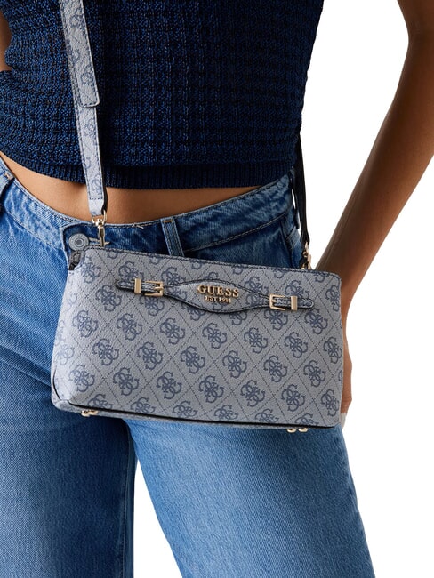 KATYA Mini-Schultertasche Schiefer-Logo - Damentaschen