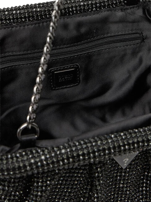 ZALINA Gro&szlig;e Clutch-Tasche SCHWARZ - Damentaschen