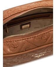 GUESS ADELASIA Mini-Schultertasche Karamell - Damentaschen - 4