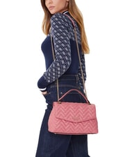 GUESS MELISANDRA Schultertasche / Umh&auml;ngetasche Begonie - Damentaschen - 4