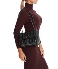 GUESS NADIRA Mini-Schultertasche SCHWARZ - Damentaschen - 5