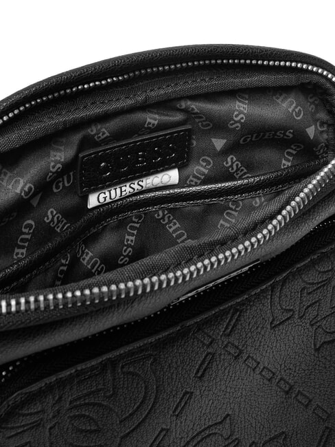 BOSTON Flache Tasche SCHWARZ - Umh&auml;ngetaschen Herren