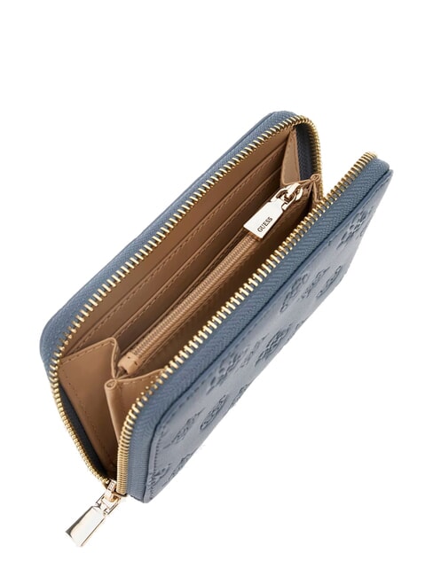 PHOEBE Mittelgro&szlig;e Geldb&ouml;rse mit Rei&szlig;verschluss Schiefer-Logo - Brieftaschen Damen