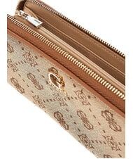 GUESS NEDA Rei&szlig;verschluss-Geldb&ouml;rse MILCH-LOGO - Brieftaschen Damen - 2