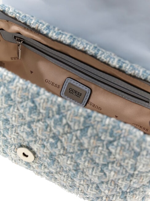 EVERLEE Mini-Schultertasche / Umhängetasche neblig blau multi - Damentaschen