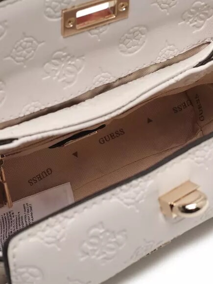 PHOEBE  Mini-Umhängetasche Off-White-Logo - Damentaschen