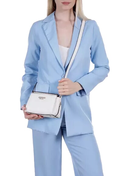 PHOEBE  Mini-Umhängetasche Off-White-Logo - Damentaschen