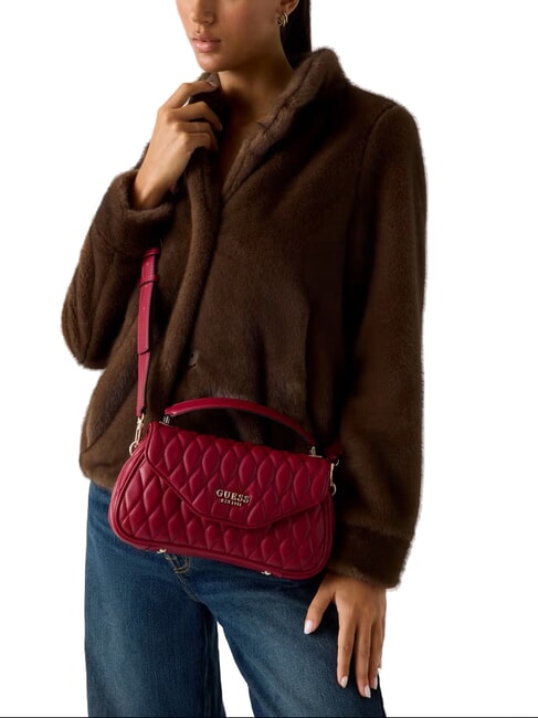 VALLA Handtasche mit Schulterriemen ROT - Damentaschen