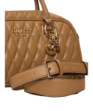 GUESS VALLA Handtasche mit Schulterriemen BEIGE - Damentaschen - 3