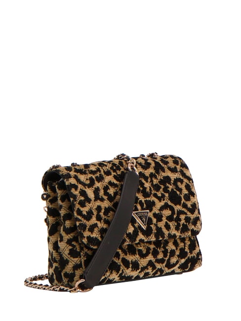 GIULLY Handtasche mit Tiermuster Leopard - Damentaschen