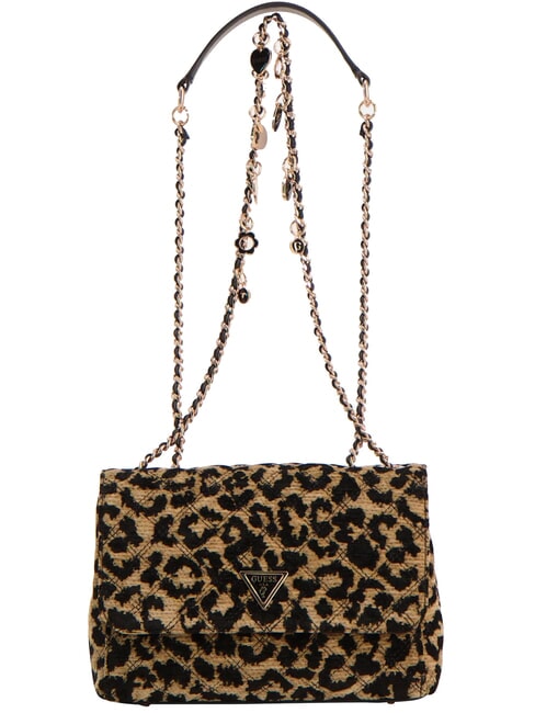 GIULLY Handtasche mit Tiermuster Leopard - Damentaschen