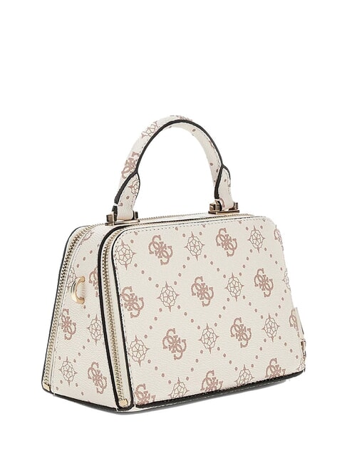 SILIA Mikro-Handtasche mit Schulterriemen Vanille-Logo - Damentaschen