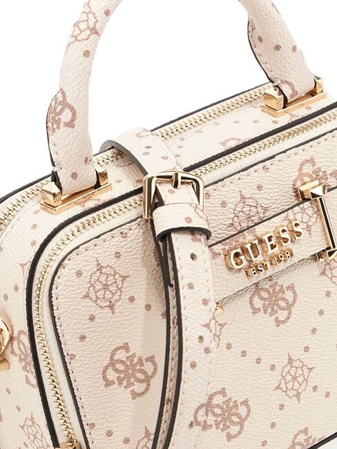 SILIA Mikro-Handtasche mit Schulterriemen Vanille-Logo - Damentaschen