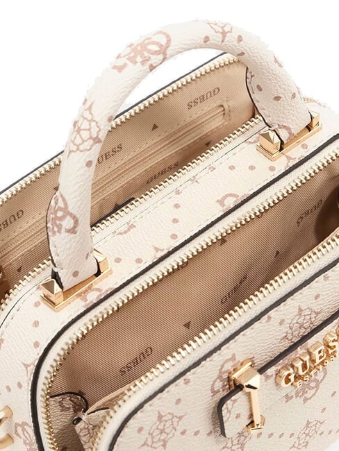 SILIA Mikro-Handtasche mit Schulterriemen Vanille-Logo - Damentaschen