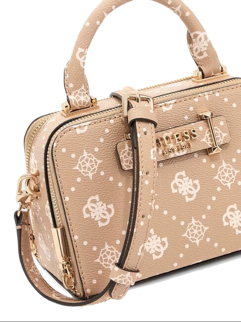 SILIA Mikro-Handtasche mit Schulterriemen Keks-Logo - Damentaschen