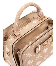 GUESS SILIA Mikro-Handtasche mit Schulterriemen Keks-Logo - Damentaschen - 4