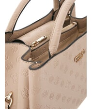 GUESS PHOEBE Handtasche, mit Schultergurt einfach taupefarbenes Logo - Damentaschen - 4